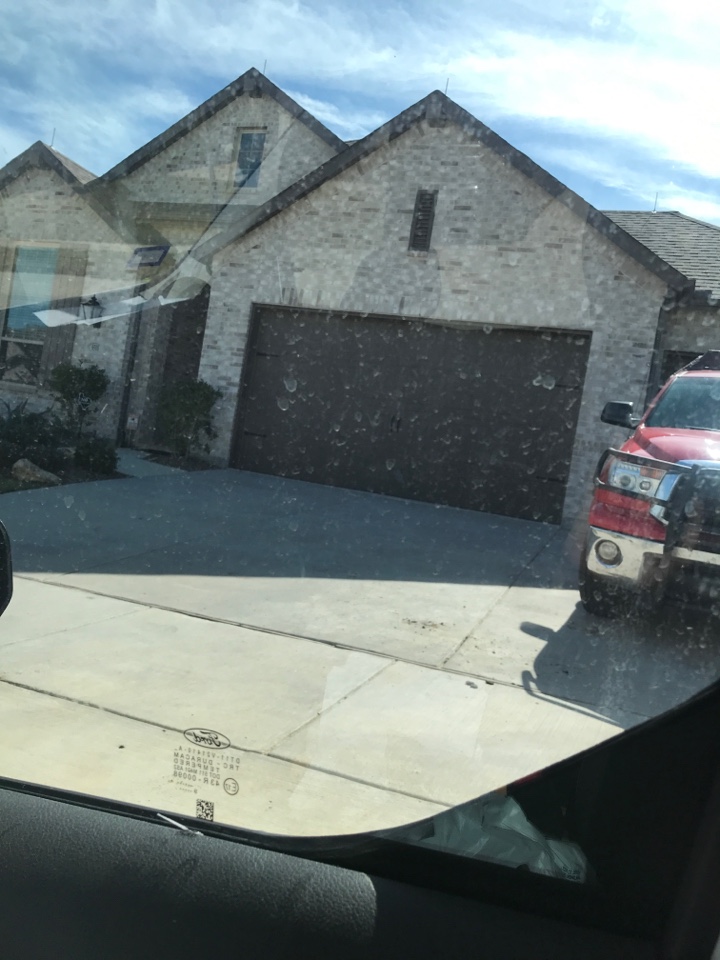 Working on an air conditioner for a family in oak point 