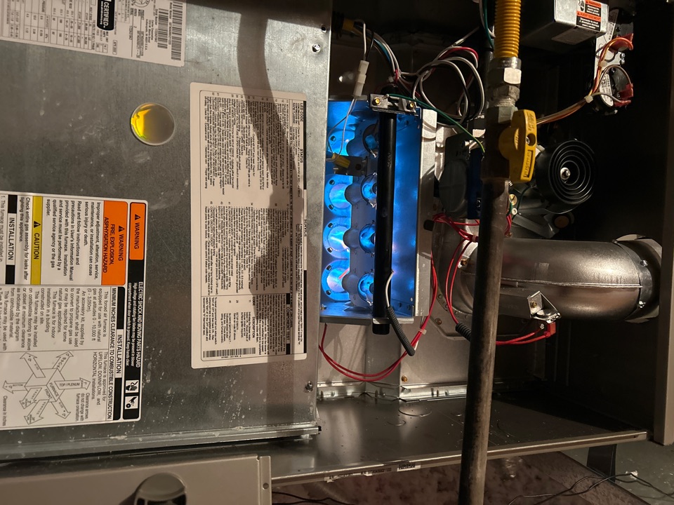 Servicing Carrier equipment for a family in Cedar Hill