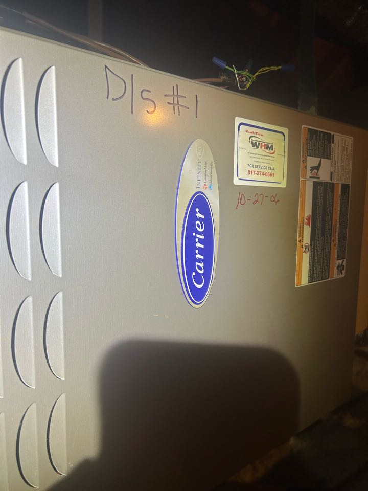AC service on carrier system in Fort Worth, Texas