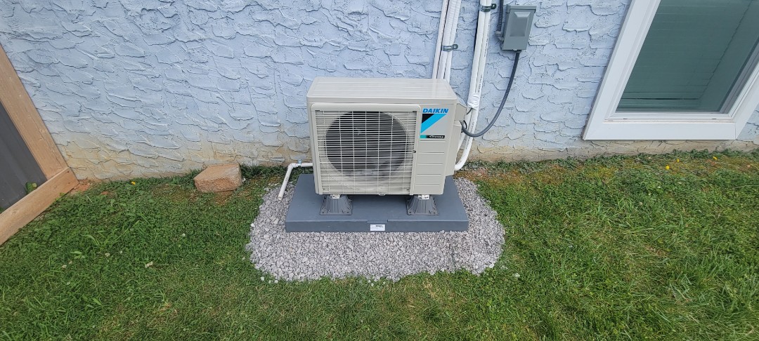 Installation of Daikin Cirra 2 Zone Ductless Mini Split Heat Pump