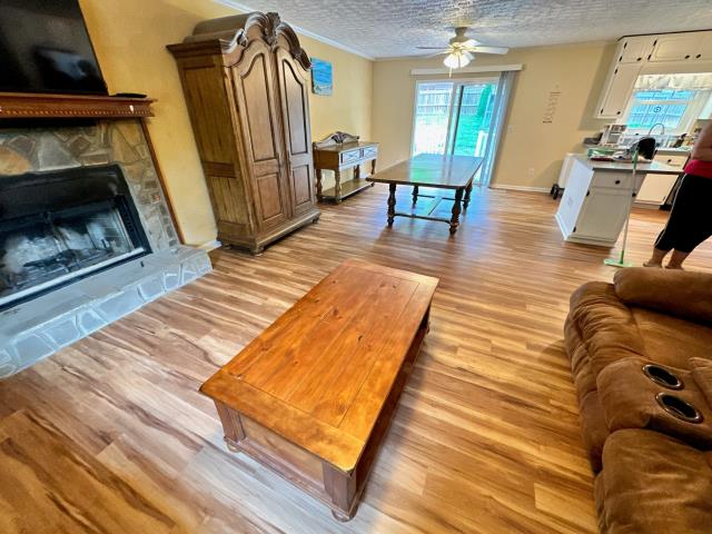 We installed new click/lock LVP at this home in Hiram, GA. 