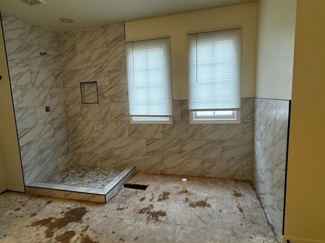 Finished this tile install for this primary bath remodel in Fairburn, GA. 