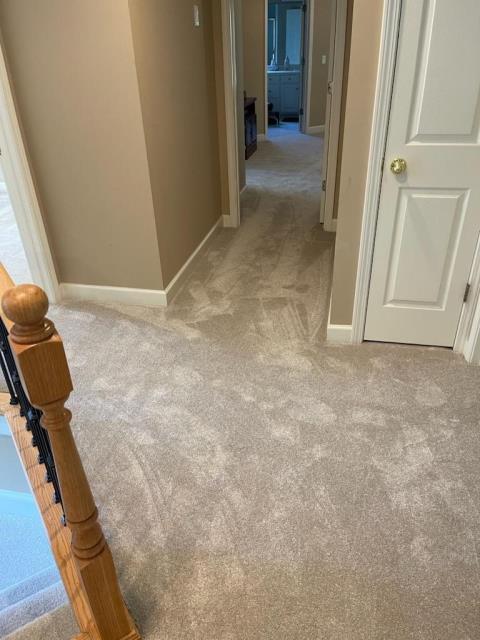 Completed a flooring project in Lawrenceville, GA.  Carpet was installed throughout the home. 