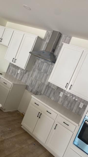 Recently completed a tile backsplash install at a home in Avondale Estates, GA.