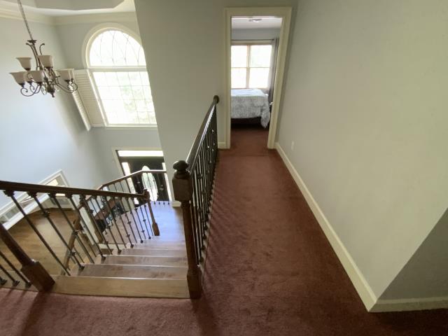 Replacing old carpet with oak flooring. Sanding and staining to match existing wood in the house. Acworth, GA Replacing old carpet with oak flooring. Sanding and staining to match existing wood in the house. Acworth, GA