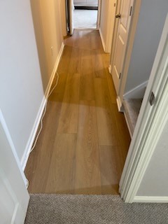 LVP installed in a home, in Dallas, GA. 