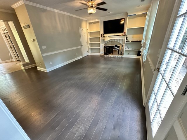 Installed engineered hardwood at this home in Peachtree City, GA. 