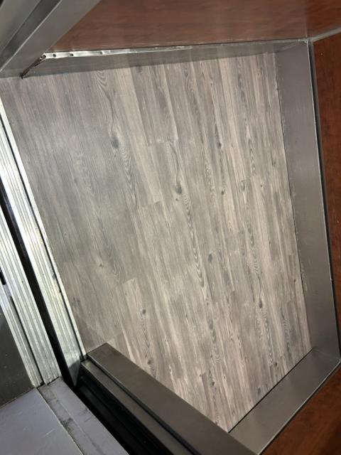Installed new glue down luxury vinyl plank in 2 elevators in a commercial space in Atlanta, GA. Installed new glue down luxury vinyl plank in 2 elevators in a commercial space in Atlanta, GA.