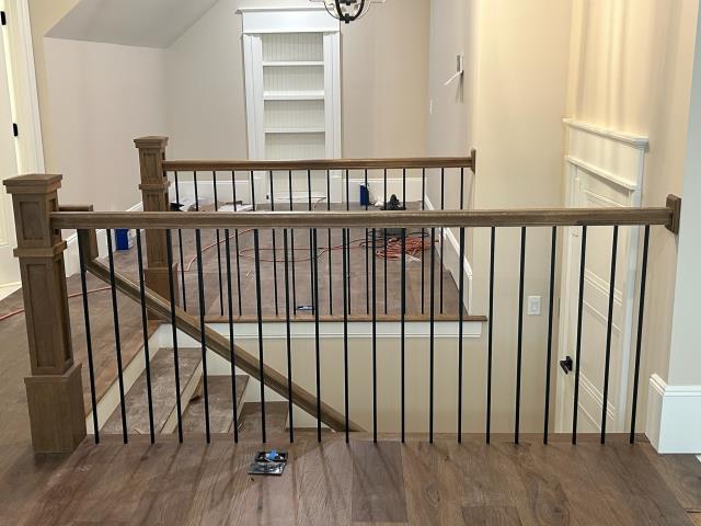Finished up installing the stairs at this new home build in Winston, GA.