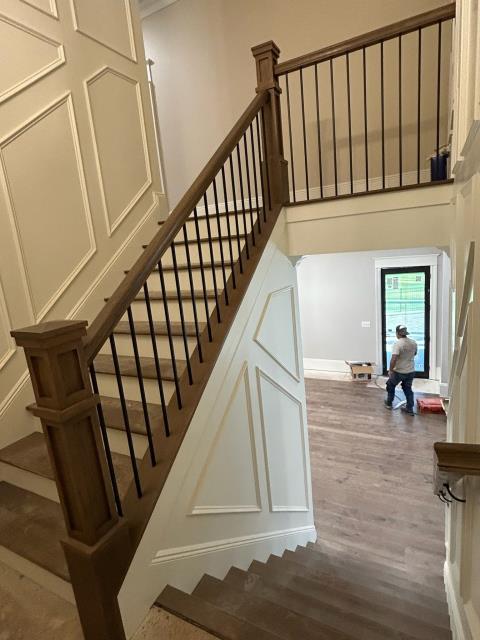 Finished up installing the stairs at this new home build in Winston, GA.