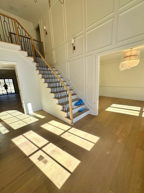 K+M Floors installed new engineered white oak hardwood at this home our client is renovating in Acworth, GA. K+M Floors installed new engineered white oak hardwood at this home our client is renovating in Acworth, GA.
