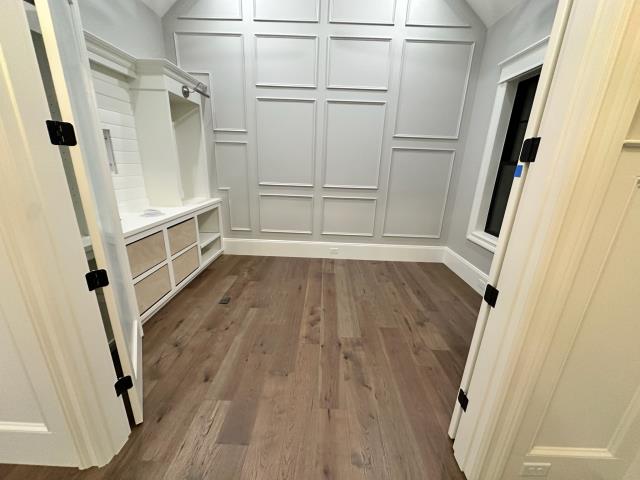 Installed new pecan engineered hardwood flooring in Winston, GA.