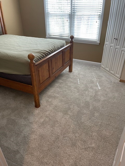 We installed new carpet at this home in Roswell, GA.