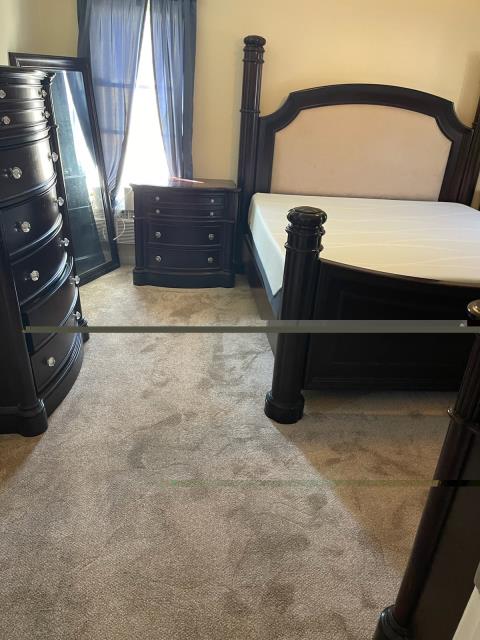 Installed new carpet and pad at a home in Dallas, GA today.