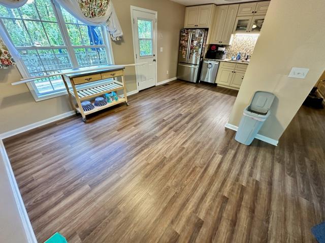 We installed new LVP at the home in Dallas, GA.