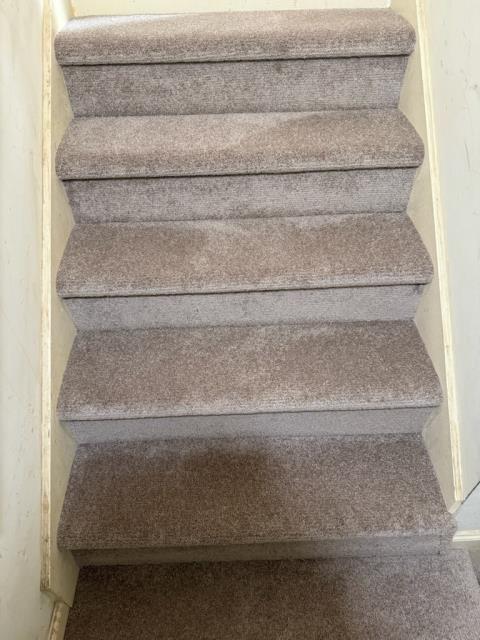 We installed homeowner provided carpet at this residence in Powder Springs, GA today. 