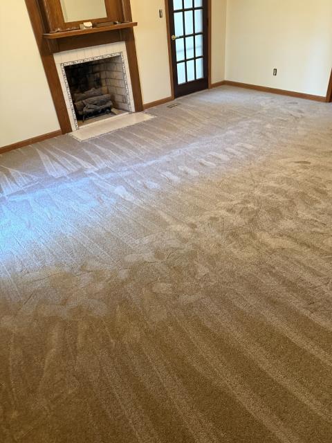 We installed new carpet and pad throughout this home in Roopville, GA.