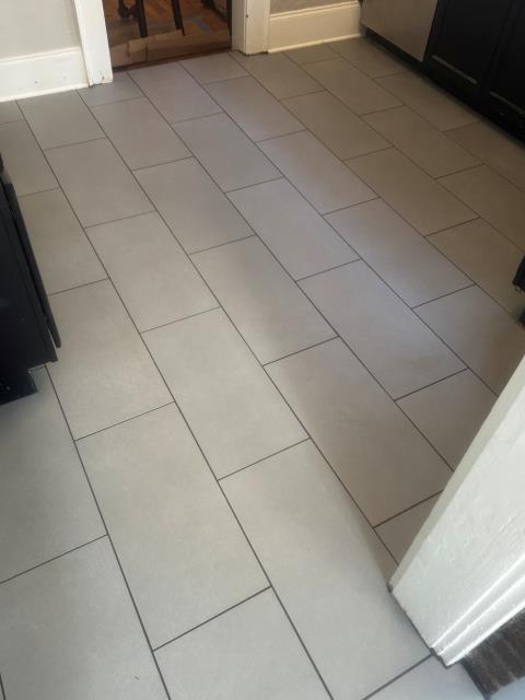 Completed a new floor tile installation at this home in Atlanta, GA. 
