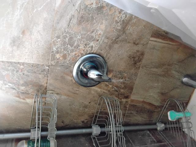 Leaking shower tub and valve: To turn off main water valve drain system to remove and install a moen posi temp cartridge in master bathroom.
90 days warranty on workmanship