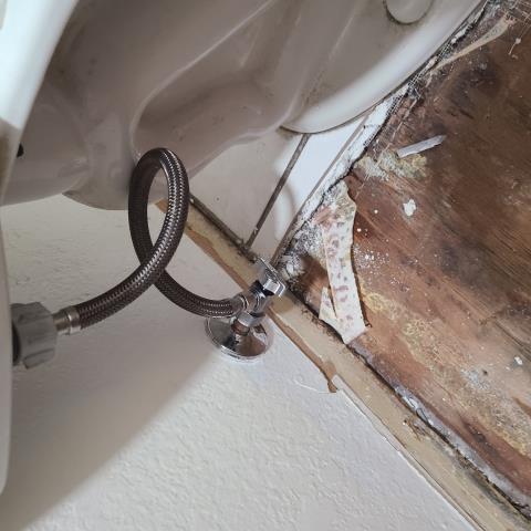 Installed new customer-supplied shower valve. We removed the existing valve and raised the new one by 6 inches. The shower head riser was also raised 8 inches for improved positioning. Additionally, we relocated the shower drain to the center and installed a new P-trap along with a new drain assembly to ensure proper drainage.

Also replaced the shut-off valves for both upstairs toilets. Installed new chrome escutcheons and new supply lines for each to ensure reliable connections and a clean finish.