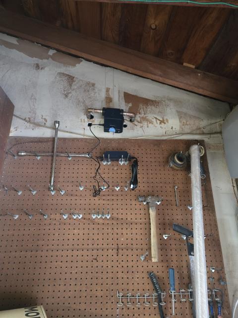 Redlands, CA - Install a new three-quarter inch double union Moen smart water motor shut off valve. Redlands, CA - Install a new three-quarter inch double union Moen smart water motor shut off valve.