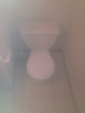 Plumbing repair call. Customer has a Gerber toilet. Toilet is not flushing. Pull toilet. Clog is in the main drain pipe. Ran rooter cable through drain about 15ft. Clear blockage. Install new wax ring. Reset toilet. Test and reseal. Connect toilet water supply. Clean floor. 