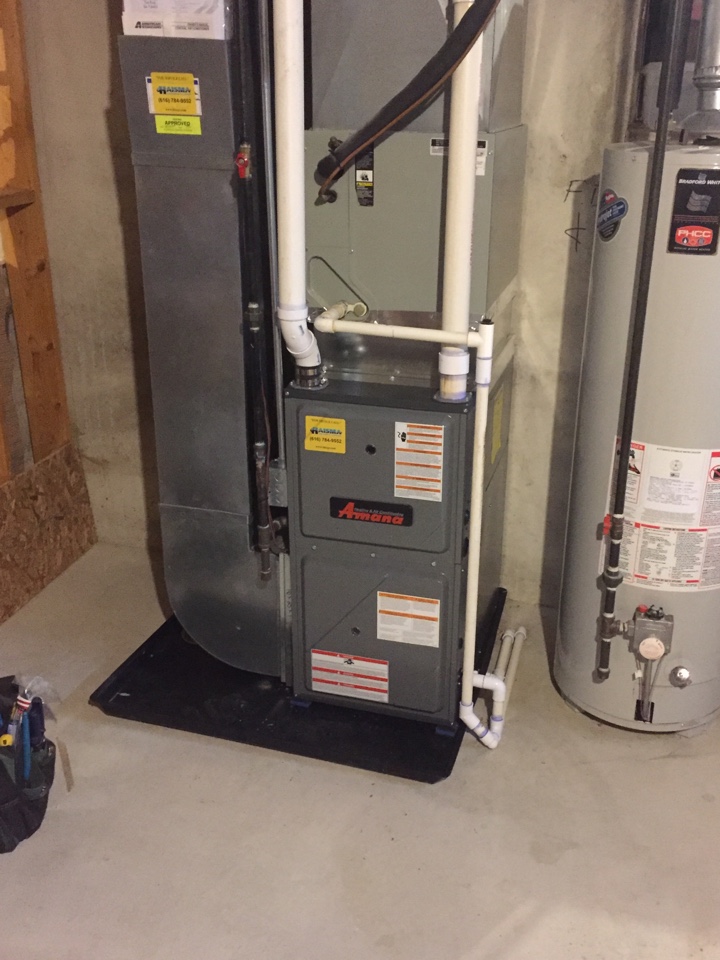 Furnace installation 