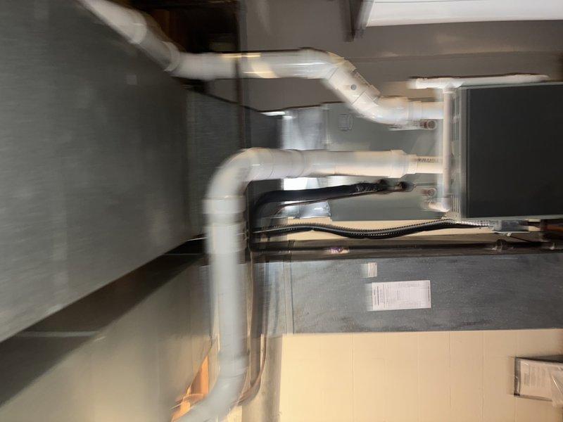 Performed scheduled MVP maintenance service on 10-year-old Trane furnace system. Inspected complete installation including furnace unit, JM Eagle PVC venting configuration, and all connection points. System is functioning within normal parameters with no immediate concerns identified.