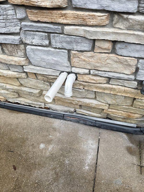 Completed full system conversion from geothermal to propane heating system. Installed Lennox SLP99 furnace, heat pump, and S40 smart thermostat. Properly ran and insulated refrigerant lines through exterior stone wall and connected necessary drainage PVC pipes.