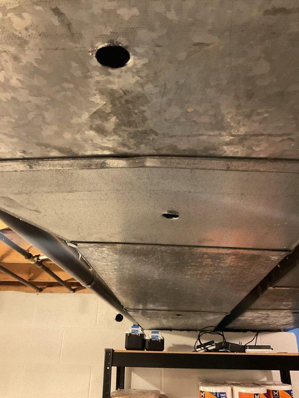 Performed recurring heating maintenance service and installed previously forgotten duct plugs. Inspected furnace system, including all connections, venting, and water lines. No operational issues observed with the heating unit at this time.