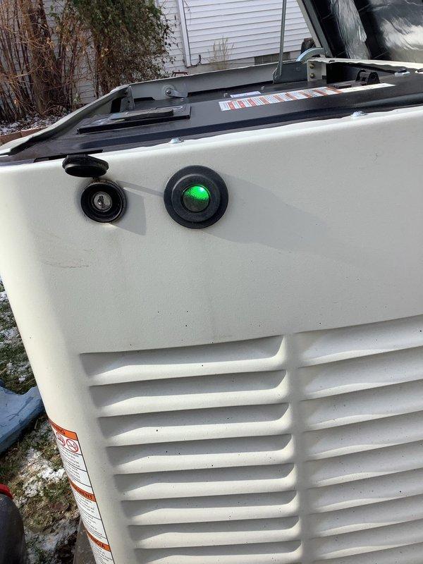 Performed scheduled preventative maintenance on residential generator. Conducted comprehensive battery diagnostics using KONNWEI KW208 tester which confirmed battery is in good working condition with 12.96V reading. Inspected exterior unit housing, verified proper indicator light functioning, and checked all connections and ventilation systems for optimal performance.