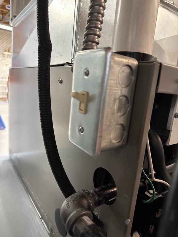 Installed a new 90% efficient furnace. Conducted full system setup and performed operational testing, with static pressure readings confirmed at +37.0 on the UEI EM201B meter. All connections secured and system functioning within manufacturer specifications.