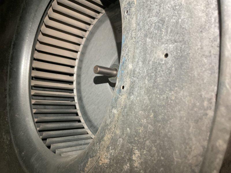 Performed standard maintenance service on 12-year-old MVP furnace. Inspected blower assembly and found it to be in working order with some minor dust accumulation. Checked and verified proper connection of electrical wiring to control board; all connections secure and functioning normally. Filter was clean and properly installed.