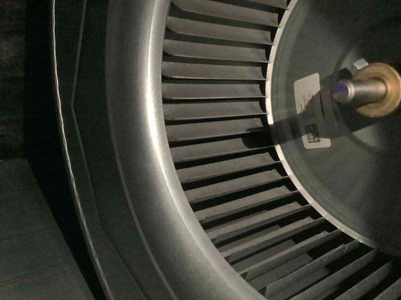 Performed scheduled furnace maintenance including inspection of ductwork for disconnects. Inspected blower wheel assembly for proper operation and examined control board with DIP switches and display components for functionality. Service completed after initial rescheduling from previous appointment.