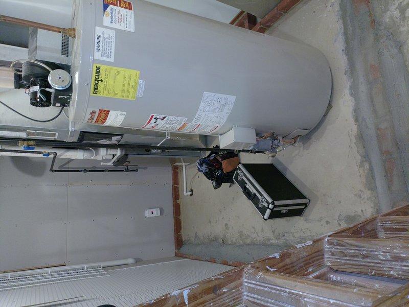 Performed scheduled furnace checkup on relatively new unit (less than one year old). Inspected electrical connections, verified proper function of PVC ventilation system, and examined water heater installation. All components operating within normal parameters with no issues identified.