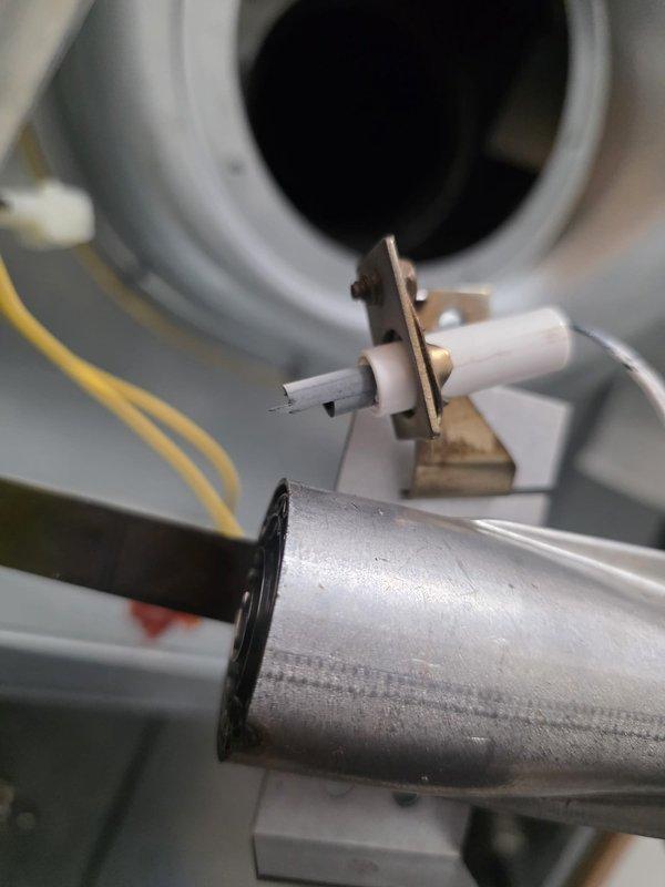 Responded to no-heat complaint on a 3-year-old furnace. Upon examination, discovered faulty igniter preventing system startup. Replaced igniter assembly, tested system through multiple heating cycles, and verified proper flame detection and heat output. Unit now functioning normally with restored heating capability.