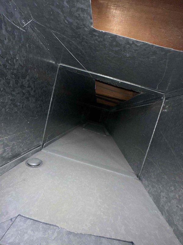 Completed comprehensive duct cleaning service for residential HVAC system, addressing 14 ventilation points throughout the property. Visual inspection revealed accumulated dust and minor surface wear within the metal ductwork. Successfully removed contaminants and verified proper airflow through all cleaned ducts, as documented in before/after photography.