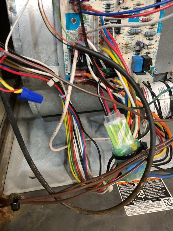 Performed annual heating maintenance on Tempstar system (approximately 10 years old). Inspected control board, wiring connections, and gas valve assembly for proper operation. System is functioning correctly with all components in working order. Completed comprehensive tune-up service with no issues identified.