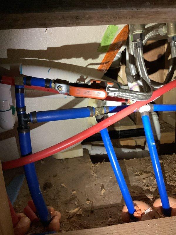 Responded to service call for garbage disposal issues. Inspected plumbing system, including PEX water supply lines with appropriate shut-off valves. Evaluated master bathroom bathtub leak and provided customer with information regarding tankless water heater options.