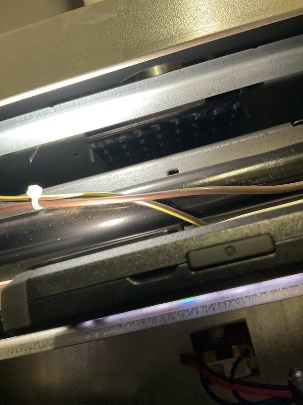Performed scheduled BS-MVP heating maintenance visit. Inspected furnace interior components including wiring connections and metal housing structure. Visual examination of utility area revealed properly installed PVC venting system with all joints secure. System appears to be functioning normally with no immediate concerns identified.