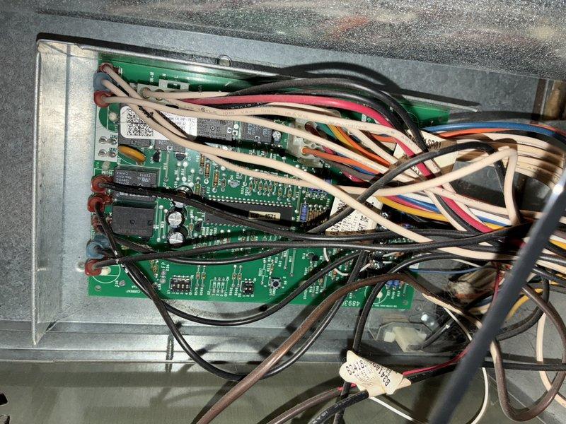 Completed a comprehensive furnace tune-up on a Pamicoair system. Inspected insulation and ductwork connections to ensure proper installation and thermal efficiency. Examined and tested the control board circuitry, checking all electrical connections and wire harnesses for secure attachment and proper function. System is now operating within normal parameters.