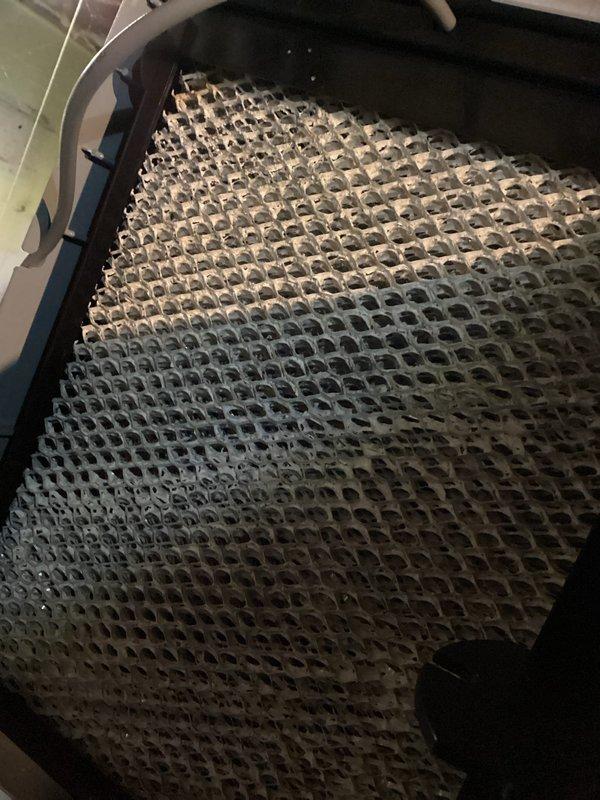 Performed scheduled maintenance on 1-year-old Lennox furnace system. Inspected and cleaned air filter/evaporator coil, checked all connections and verified proper venting through PVC exhaust. System operating correctly with no issues identified.