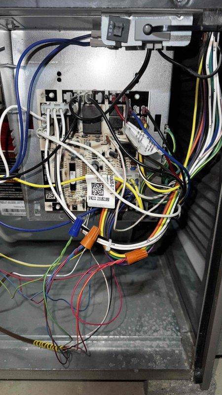 Performed scheduled MVP heating maintenance visit with focus on humidifier inspection. Conducted thorough examination of furnace interior components including blower motor assembly and control board. Inspected electrical connections and wiring integrity throughout system to ensure proper operation.