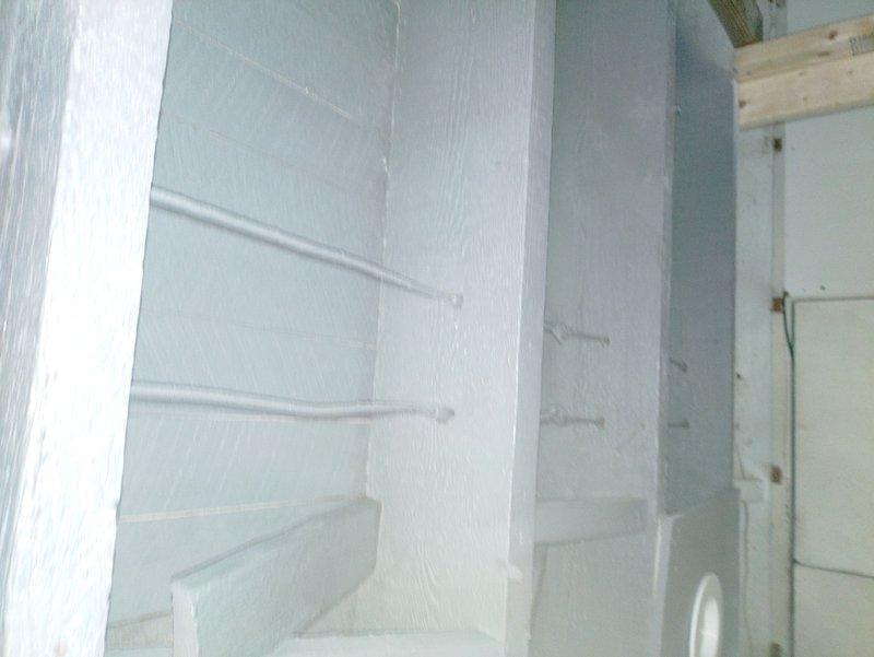 Responded to service call regarding improperly secured wiring in basement. Upon inspection, found exposed cables running along utility walls without proper fastening or protection. Secured all hanging wires with appropriate brackets, ensured proper wire routing along structural elements, and verified all connections were safely terminated. Documented completed work with photos for client verification.