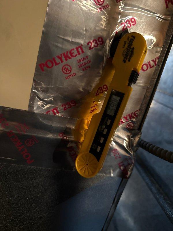 Completed installation of an 80K BTU furnace. Installed new water shutoff valve between existing black iron and PVC piping. Conducted post-installation testing with digital meter on insulated ductwork, verifying proper system operation and compliance with specifications.