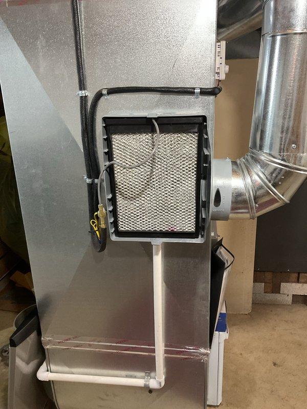 Performed routine maintenance on residential furnace system. Inspected air handler unit located in basement, examining filter condition and checking all connections. Conducted diagnostic assessment of control board and wiring connections, verifying all electrical components functioning properly with no signs of wear or damage.