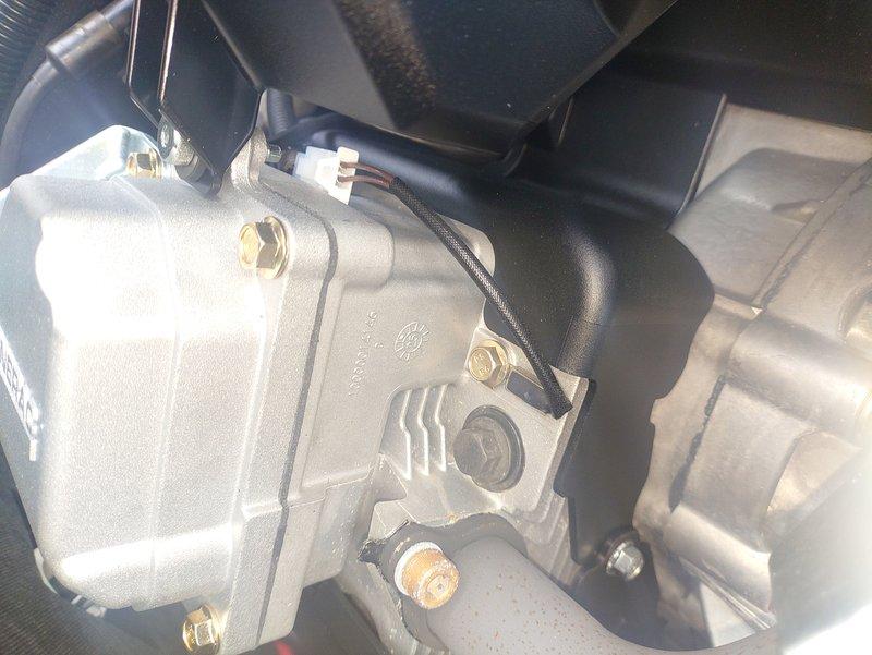 Responded to customer report of generator malfunction with error message. Performed diagnostic inspection of electrical systems, examining wiring harnesses, connections, and mounting components. Verified proper installation of power distribution components and confirmed all electrical connectors were secure and properly seated.