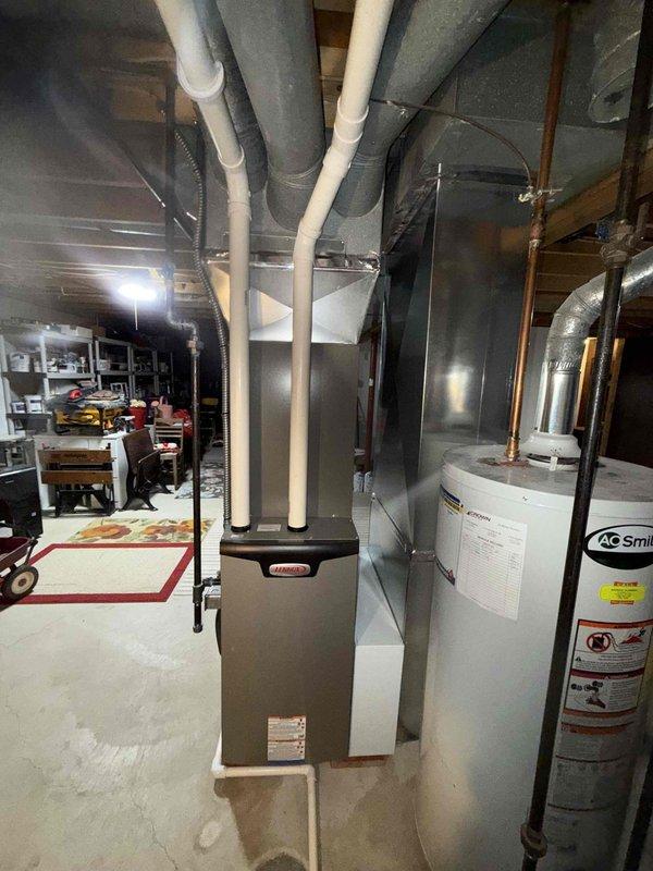 Completed furnace tune-up maintenance service on residential AC Smith system. Performed comprehensive inspection of furnace components and exhaust system. Renewed maintenance contract to ensure continued optimal performance and system reliability.