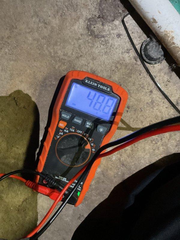 Performed preventive maintenance on MVP furnace, including thorough inspection of internal electrical components and verification of voltage readings (40.8V) using digital multimeter to ensure proper system operation.