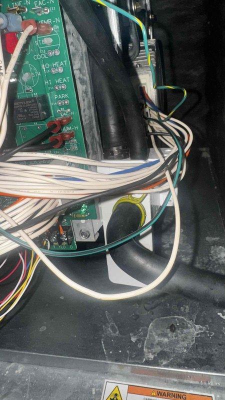 Responded to service call for 10-year-old furnace making unusual noises despite normal heating operation. Diagnosed condensate pump failure with sediment buildup causing vibration. Cleaned control board connections and replaced faulty condensate pump to eliminate noise issue. System now operating properly with expected service life through 2025.